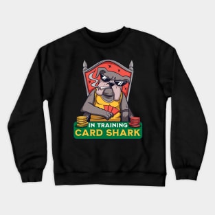 Funny Poker Game Night TableTop Dog Lover Gift Crewneck Sweatshirt